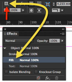 InDesign Effect Panel