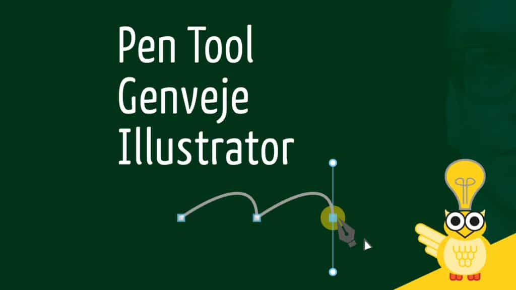 Pen tool illustrator genveje
