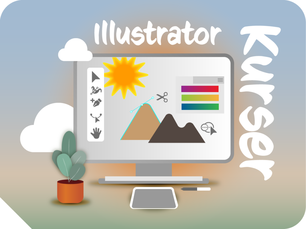 Billedbrik der viser adobe illustrator kurser