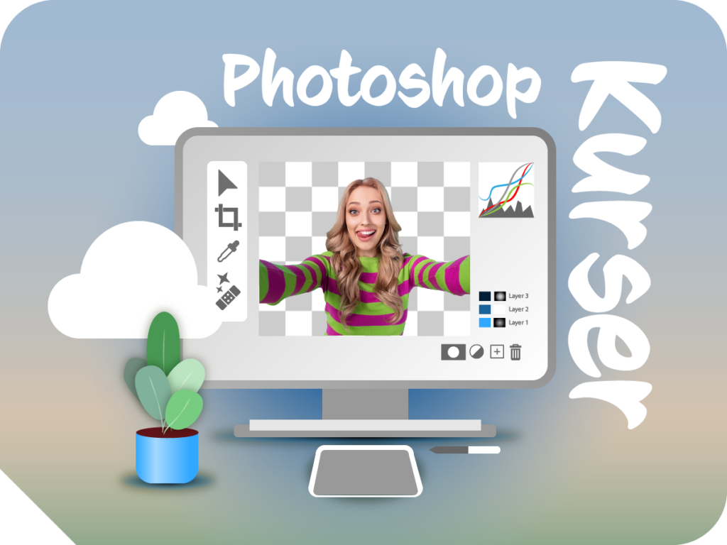 Billedbrik der viser adobe photoshop kurser