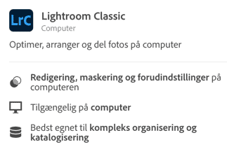 Photoshop Lightroom Classic (computer) (LrC)
